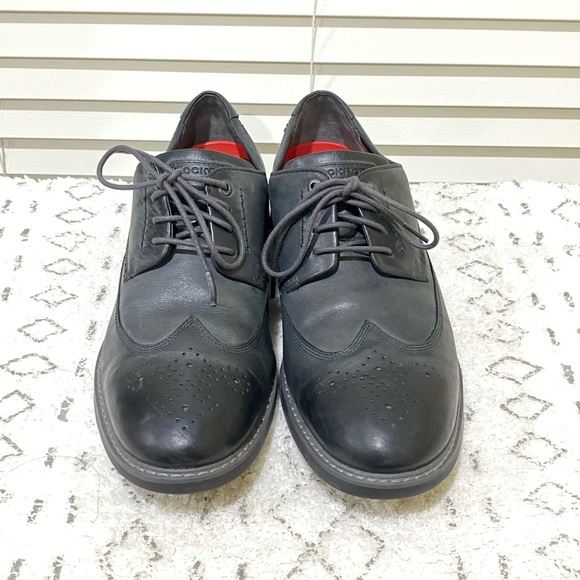 Rockport Trutech Wingtip Leather Oxford Shoes 11.5 - Picture 6 of 14